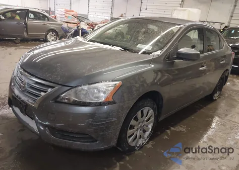 2015 Nissan Sentra S from USA, damaged, VIN 3N1AB7AP2FY344868